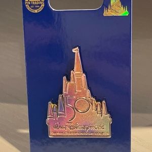 2021 Walt Disney World 50th Anniversary Cinderella Castle Pin